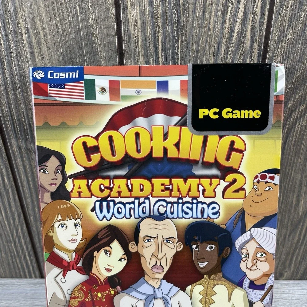 Cooking Academy 2 by Cosmi  for Windows PC 2000/XP/Vista New Sealed